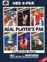 Nintendo  NES  -  6 in 1 Real Player's Pak-HES